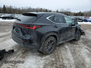 2025 Lexus NX with VIN 2T2GGCEZ8SC073267, listed as a Copart auction lot 46468655 with 220 mi miles and Salvage Title. Bid and sale history available at carsss.com. Image 3.