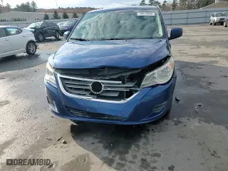 2010 Volkswagen Routan SEL w/Navigation with VIN 2V4RW5DX7AR406977, listed as a Copart auction lot 79414844 with 152,181 mi miles and Salvage Title. Bid and sale history available at carsss.com. Image 12.