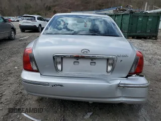 2005 Hyundai XG350 with VIN KMHFU45EX5A378978, listed as a Copart auction lot 47363215 with 89,371 mi miles and Salvage Title. Bid and sale history available at carsss.com. Image 6.