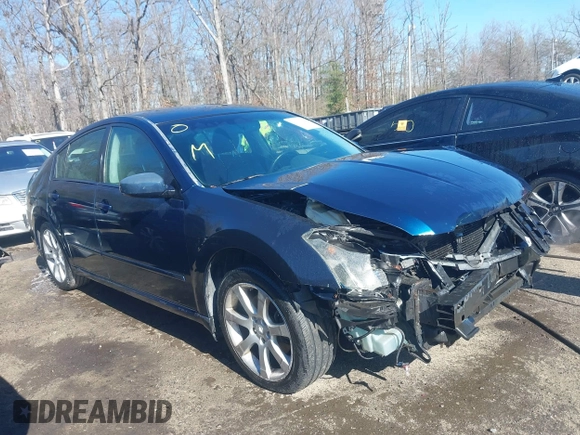 2007 Nissan Maxima 3.5 SE with VIN 1N4BA41E87C814550, listed as a IAAI auction lot 41753211 with 171,740 mi miles. Bid and sale history available at carsss.com. Image 1.