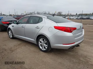 2013 Kia Optima EX with VIN 5XXGN4A72DG153731, listed as a IAAI auction lot 42079123 with 137,081 mi miles. Bid and sale history available at carsss.com. Image 3.