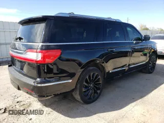 2021 Lincoln Navigator Black Label z VIN 5LMJJ3TT8MEL21004, wystawiony jako Copart lot #50705844 z przebiegiem 46 714 mil mil oraz . Historia ofert i sprzedaży dostępna na DreamBid. Obrazek 3.