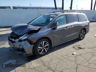 2018 Honda Odyssey Elite z VIN 5FNRL6H93JB044520, wystawiony jako Copart lot #57167465 z przebiegiem 56 564 mil mil oraz Szkoda całkowita • Salvage title. Historia ofert i sprzedaży dostępna na DreamBid. Obrazek 1.