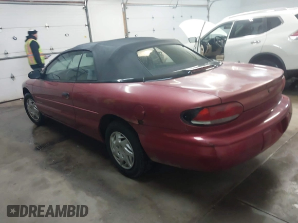 1996 Chrysler Sebring with VIN 3C3EL45X6TT278343, listed as a IAAI auction lot 41743385 with 140,200 mi miles and . Bid and sale history available at DreamBid. Image 3.