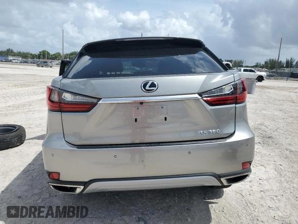 2022 Lexus RX 350 z VIN 2T2HZMAA9NC252992, wystawiony jako Copart lot #64631245 z przebiegiem 20 343 mil mil oraz Szkoda całkowita • Salvage title. Historia ofert i sprzedaży dostępna na DreamBid. Obrazek 6.