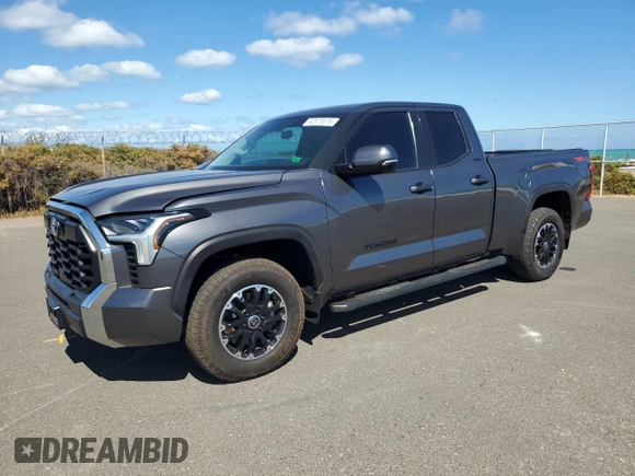 2023 Toyota Tundra 2WD SR5 with VIN 5TFLA5AA3PX022431, listed as a Copart auction lot 62573374 with 15,555 mi miles and Clean Title. Bid and sale history available at carsss.com. Image 1.