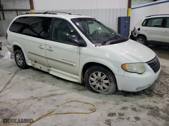 2007 Chrysler Town & Country LWB Touring with VIN 2A4GP54L57R172062, listed as a Copart auction lot 38970164 with 99,996 mi miles and Non Repairable. Bid and sale history available at carsss.com. Image 4.