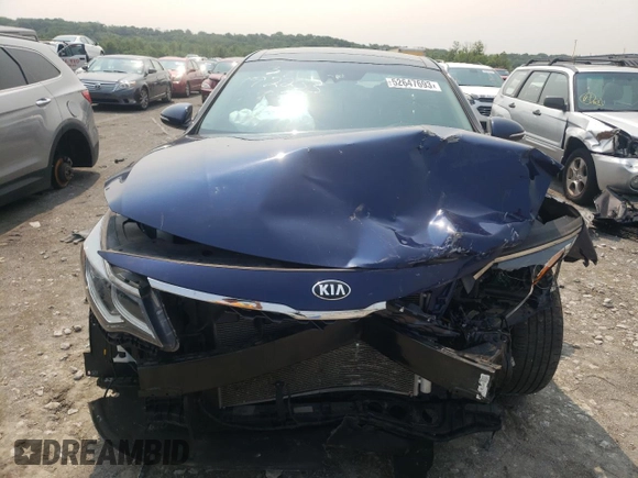 2019 Kia Optima LX with VIN 5XXGT4L31KG319878, listed as a Copart auction lot 52647693 with 48,665 mi miles and Salvage Title. Bid and sale history available at carsss.com. Image 5.