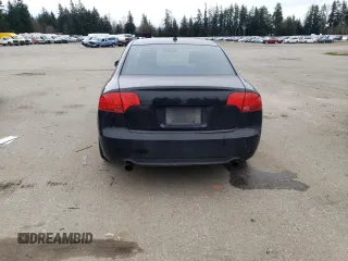 2007 Audi A4 2.0T with VIN WAUBF78E67A088702, listed as a Copart auction lot 44567945 with 112,047 mi miles and Salvage Title. Bid and sale history available at carsss.com. Image 6.