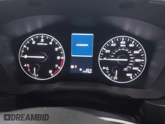 2025 Subaru Forester Premium with VIN JF2SLDDC9SH438517, listed as a IAAI auction lot 42503076 with 7,773 mi miles and . Bid and sale history available at DreamBid. Image 7.