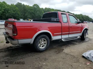 1997 Ford F-150 with VIN 1FTDX1767VNA57898, listed as a Copart auction lot 60908125 with 236,399 mi miles and Salvage title. Bid and sale history available at DreamBid. Image 3.