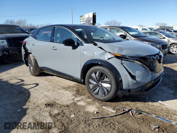 2023 Nissan ARIYA Evolve+ z VIN JN1DF0BBXPM710091, wystawiony jako Copart lot #89367835 z przebiegiem 16 314 mil mil oraz Szkoda całkowita • Salvage title. Historia ofert i sprzedaży dostępna na DreamBid. Obrazek 4.
