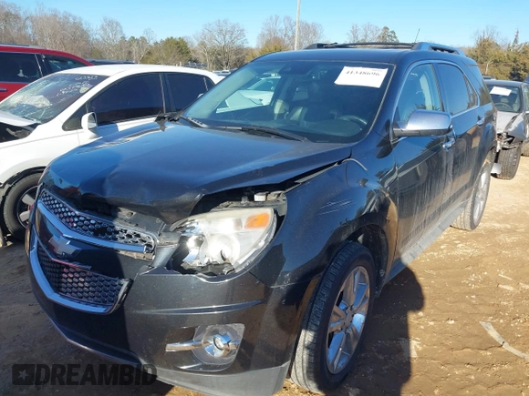 2013 Chevrolet Equinox LTZ with VIN 2GNFLFE31D6118117, listed as a IAAI auction lot 41348696 with 267,667 mi miles. Bid and sale history available at carsss.com. Image 2.