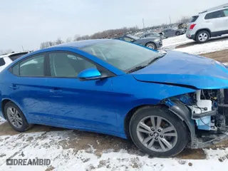 2018 Hyundai Elantra SEL with VIN 5NPD84LF4JH367750, listed as a IAAI auction lot 41528384 with 40,871 mi miles. Bid and sale history available at carsss.com. Image 13.