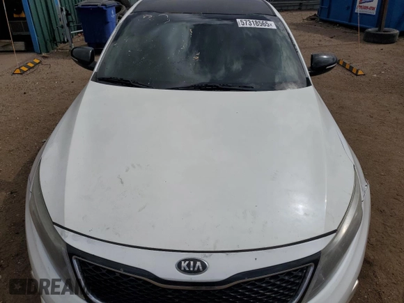 2015 Kia Optima LX with VIN 5XXGM4A77FG363571, listed as a Copart auction lot 57318565 with 113,324 mi miles and Salvage title. Bid and sale history available at DreamBid. Image 11.