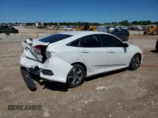 2020 Honda Civic LX z VIN 19XFC2F6XLE027341, wystawiony jako Copart lot #51905915 z przebiegiem 28 600 mil mil oraz Szkoda całkowita • Salvage title. Historia ofert i sprzedaży dostępna na DreamBid. Obrazek 3.
