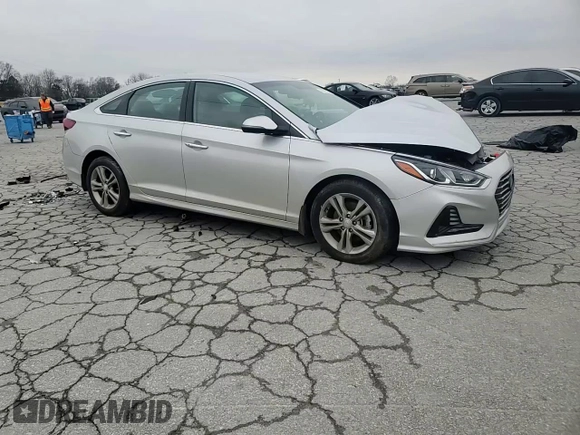 2018 Hyundai Sonata SEL with VIN 5NPE34AFXJH632824, listed as a Copart auction lot 45032625 with Not Provided miles and Salvage Title. Bid and sale history available at DreamBid. Image 11.