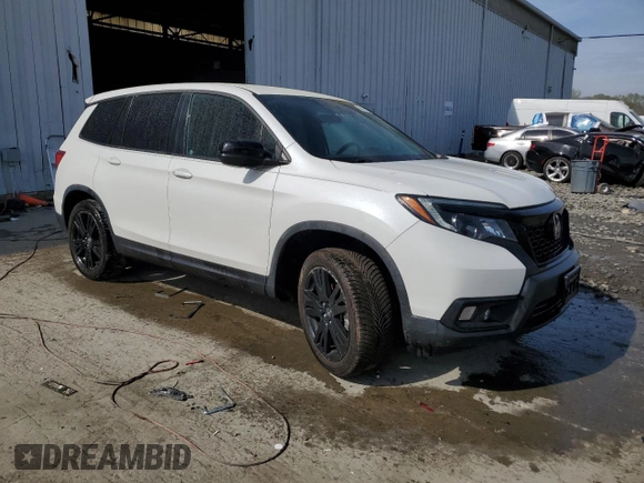 2020 Honda Passport Sport with VIN 5FNYF8H24LB016150, listed as a Copart auction lot 54767285 with 51,811 mi miles and Salvage title. Bid and sale history available at DreamBid. Image 4.