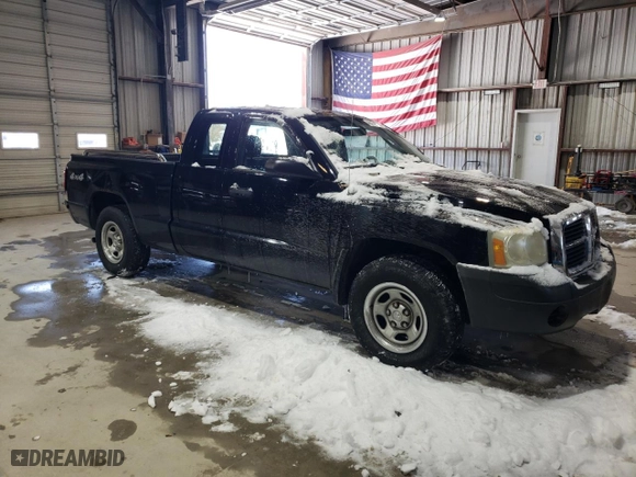 2005 Dodge Dakota ST with VIN 1D7HW22K65S119779, listed as a Copart auction lot 45154025 with 0 mi miles and Salvage Title. Bid and sale history available at carsss.com. Image 4.