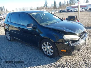 2009 Volkswagen Rabbit S with VIN WVWDB71K19W006730, listed as a IAAI auction lot 41546917 with 108,780 mi miles. Bid and sale history available at carsss.com. Image 1.