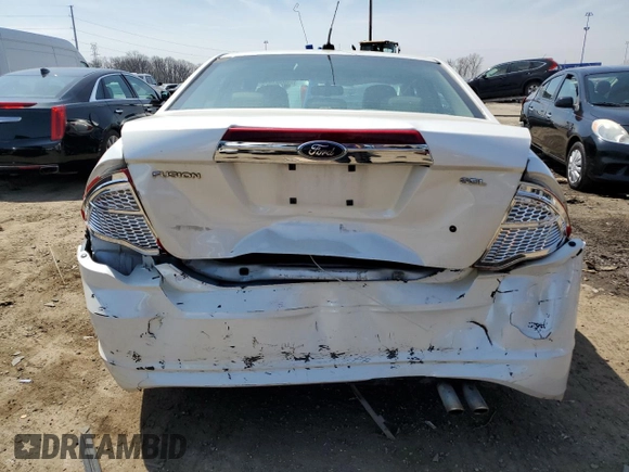 2010 Ford Fusion SEL with VIN 3FAHP0JA8AR117273, listed as a Copart auction lot 53551815 with 303,512 mi miles and Clean Title. Bid and sale history available at carsss.com. Image 6.