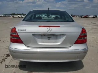 2003 Mercedes-Benz E-Class 3.2L with VIN WDBUF65J43A136441, listed as a Copart auction lot 69109884 with 129,391 mi miles and Salvage Title. Bid and sale history available at carsss.com. Image 6.