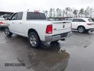 2018 Ram 1500 Big Horn with VIN 1C6RR7LG0JS134793, listed as a IAAI auction lot 41317649 with 106,237 mi miles. Bid and sale history available at carsss.com. Image 3.
