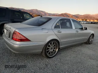 2005 Mercedes-Benz S-Class 4.3L with VIN WDBNG70J65A441019, listed as a Copart auction lot 47096515 with 162,773 mi miles and Clean Title. Bid and sale history available at carsss.com. Image 3.