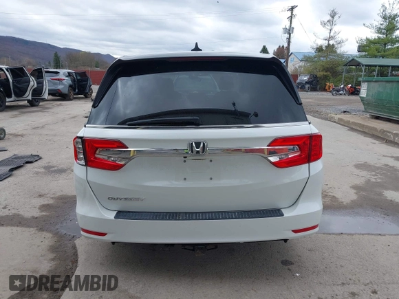 2020 Honda Odyssey EX-L with VIN 5FNRL6H7XLB053197, listed as a IAAI auction lot 41909798 with 37,702 mi miles. Bid and sale history available at carsss.com. Image 17.