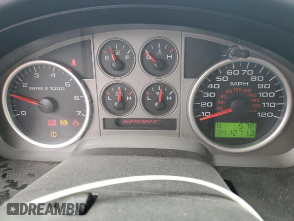 2008 Ford F-150 XL with VIN 1FTRW12W88KE15905, listed as a Copart auction lot 46642655 with 141,271 mi miles and Clean Title. Bid and sale history available at carsss.com. Image 9.