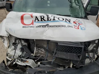 2020 Chevrolet Express Cargo Van with VIN 1GCWGAFG5L1254320, listed as a Copart auction lot 39557064 with 0 mi miles and Salvage Title. Bid and sale history available at carsss.com. Image 11.