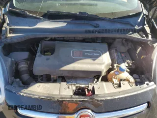 2014 FIAT 500L Lounge with VIN ZFBCFACHXEZ012262, listed as a Copart auction lot 76758574 with 135,218 mi miles and Salvage Title. Bid and sale history available at carsss.com. Image 11.