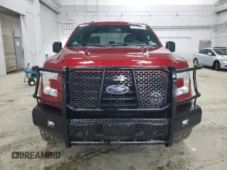 2016 Ford F-150 XLT with VIN 1FTEW1EP0GFC97424, listed as a Copart auction lot 62746505 with 171,445 mi miles and Salvage title. Bid and sale history available at DreamBid. Image 5.