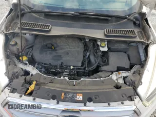 2017 Ford Escape SE with VIN 1FMCU0GD6HUB48986, listed as a Copart auction lot 43915415 with 122,465 mi miles and Salvage Title. Bid and sale history available at DreamBid. Image 13.