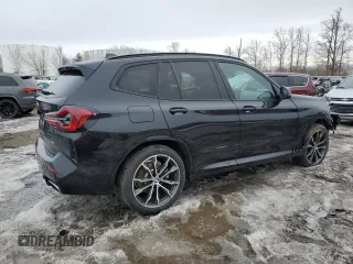2022 BMW X3 xDrive30i with VIN 5UX53DP09N9K43964, listed as a Copart auction lot 48663145 with 32,306 mi miles and Salvage Title. Bid and sale history available at DreamBid. Image 3.