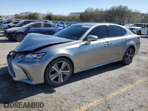 2016 Lexus GS 350 with VIN JTHBZ1BLXGA005592, listed as a Copart auction lot 44207595 with 75,216 mi miles and Salvage Title. Bid and sale history available at carsss.com. Image 1.