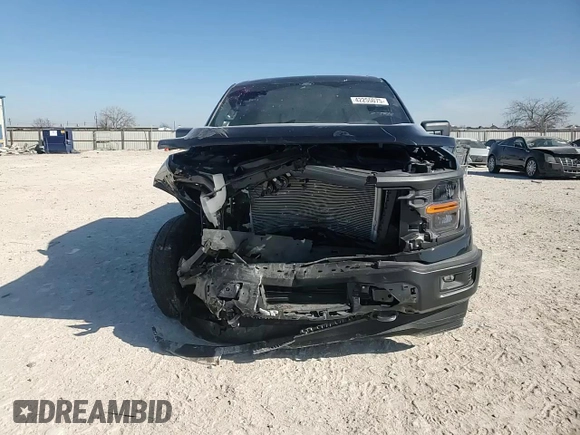 2024 Ford F-150 STX with VIN 1FTEW2LP8RFB79472, listed as a Copart auction lot 42255075 with 1,696 mi miles and Salvage Title. Bid and sale history available at carsss.com. Image 10.