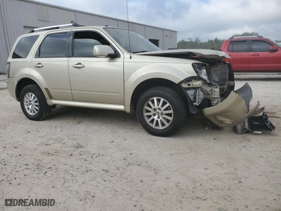 2010 Mercury Mariner Premier with VIN 4M2CN8H73AKJ06036, listed as a Copart auction lot 77542084 with 240,377 mi miles and Salvage Title. Bid and sale history available at carsss.com. Image 4.