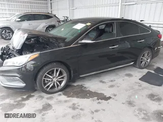 2015 Hyundai Sonata 2.0T Sport with VIN 5NPE34AB8FH103148, listed as a IAAI auction lot 41402191 with 121,457 mi miles. Bid and sale history available at carsss.com. Image 17.