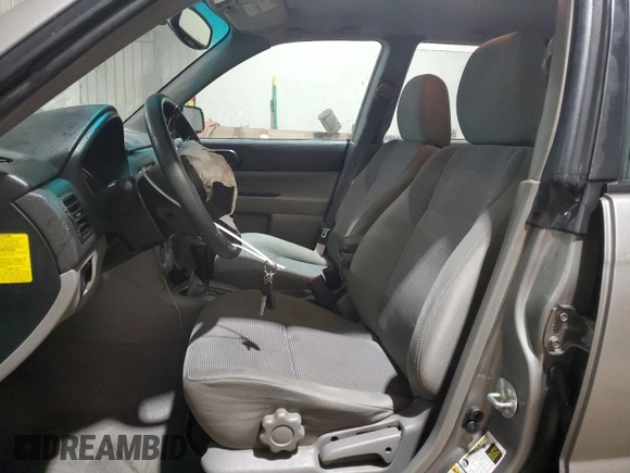 2006 Subaru Forester X with VIN JF1SG63656H724371, listed as a Copart auction lot 58783475 with 194,856 mi miles and Salvage title. Bid and sale history available at DreamBid. Image 7.
