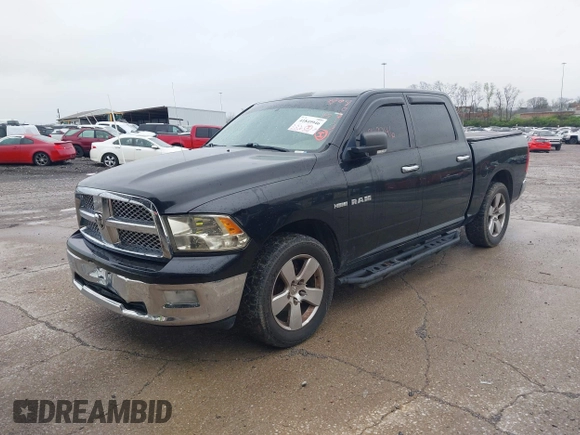 2009 Dodge 1500 SLT with VIN 1D3HB13T99S806131, listed as a IAAI auction lot 41849946 with 341,380 mi miles and . Bid and sale history available at DreamBid. Image 2.