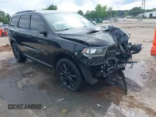 2018 Dodge Durango GT z VIN 1C4RDJDG2JC232625, wystawiony jako IAAI lot #42409571 z przebiegiem 109 520 mil mil oraz . Historia ofert i sprzedaży dostępna na DreamBid. Obrazek 1.