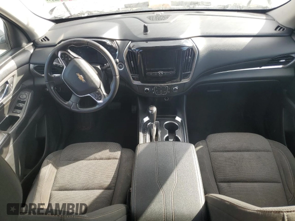 2020 Chevrolet Traverse LT Cloth with VIN 1GNEVMKW3LJ170858, listed as a Copart auction lot 87220214 with 0 mi miles and Salvage Title. Bid and sale history available at carsss.com. Image 8.