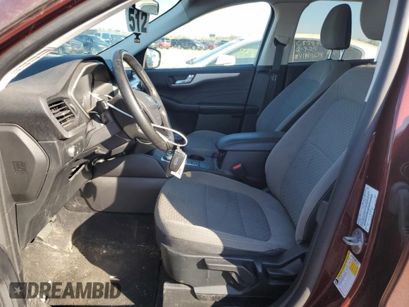 2021 Ford Escape SE with VIN 1FMCU9G67MUA94906, listed as a Copart auction lot 54310725 with 84,595 mi miles and Salvage title. Bid and sale history available at DreamBid. Image 7.