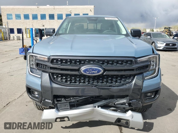 2024 Ford Ranger XLT with VIN 1FTER4HP9RLE70429, listed as a Copart auction lot 54852845 with 3,792 mi miles and Salvage title. Bid and sale history available at DreamBid. Image 5.