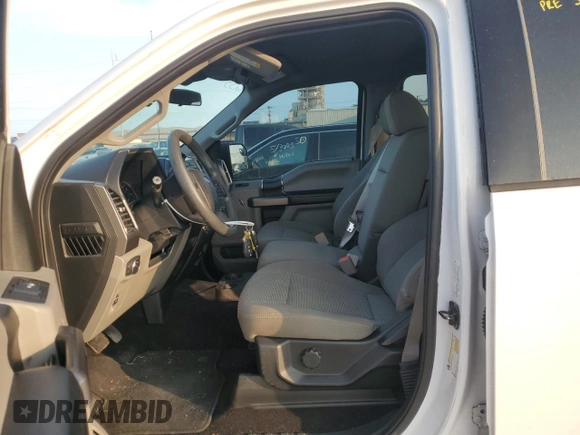 2019 Ford F-150 XL with VIN 1FTEW1CB9KKD94886, listed as a Copart auction lot 58865605 with 181,452 mi miles and Salvage title. Bid and sale history available at DreamBid. Image 7.