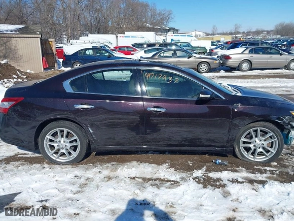 2011 Nissan Maxima 3.5 S with VIN 1N4AA5AP7BC802031, listed as a IAAI auction lot 41717937 with 143,548 mi miles. Bid and sale history available at carsss.com. Image 14.