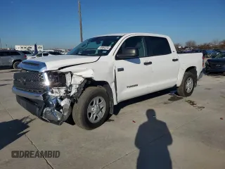 2021 Toyota Tundra SR5 with VIN 5TFEY5F11MX297773, listed as a Copart auction lot 85664254 with 87,489 mi miles and Salvage title. Bid and sale history available at DreamBid. Image 1.