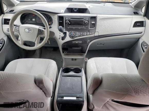 2014 Toyota Sienna LE AAS with VIN 5TDKK3DC2ES495590, listed as a Copart auction lot 53586355 with 144,337 mi miles and Salvage Title. Bid and sale history available at DreamBid. Image 8.