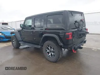 2021 Jeep Wrangler Unlimited Rubicon z VIN 1C4HJXFG8MW775419, wystawiony jako IAAI lot #41797178 z przebiegiem 56 166 mil mil oraz . Historia ofert i sprzedaży dostępna na DreamBid. Obrazek 3.